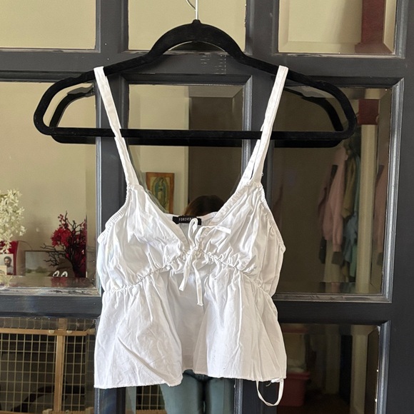 Forever 21 Tops - Forever 21 White Camisole Top